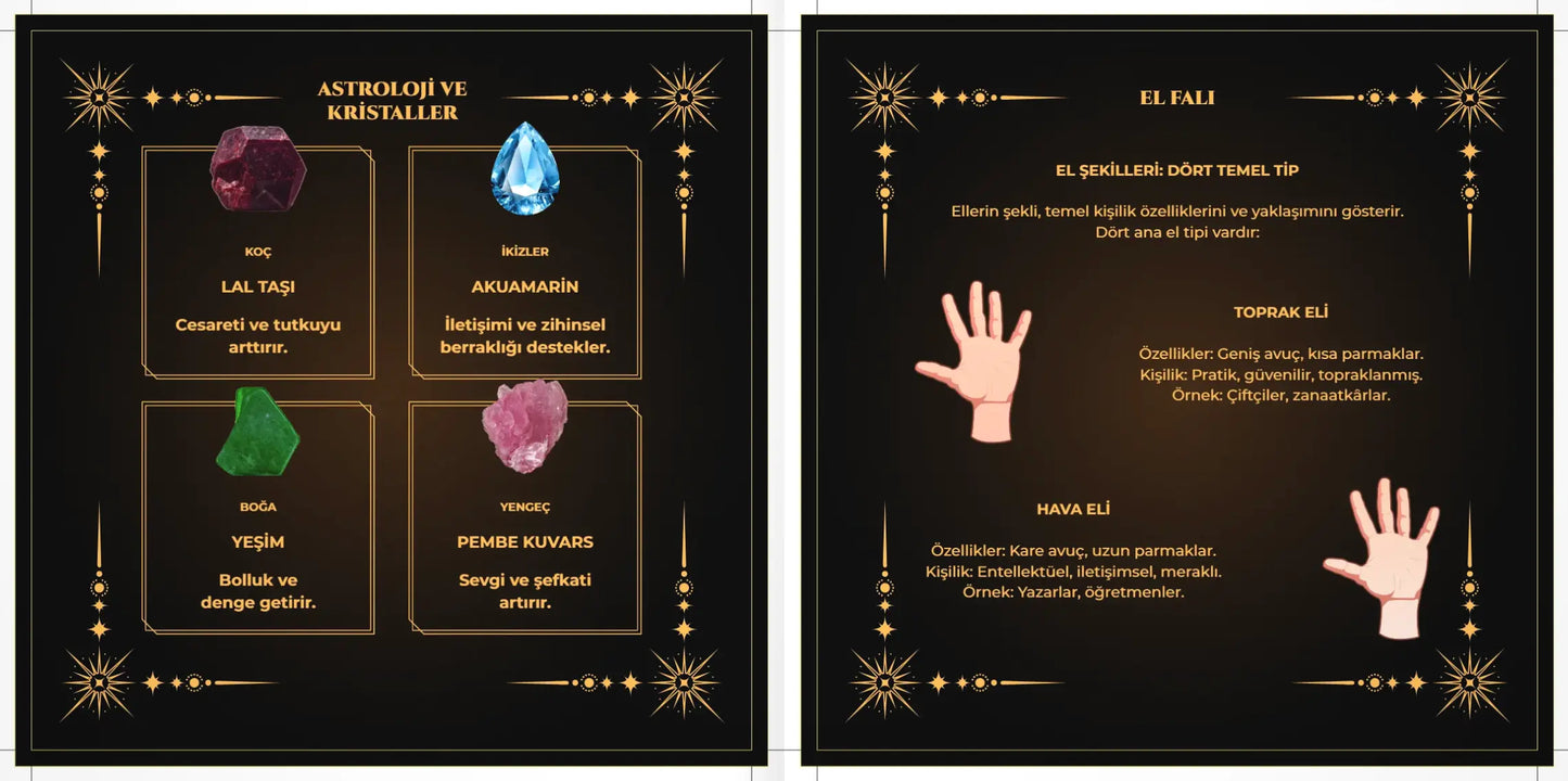 Kişiselleştirilmiş Astroloji Kitabı Dijital Versiyon - Kişisel Doğum Haritası Kitabın Astro Kitap