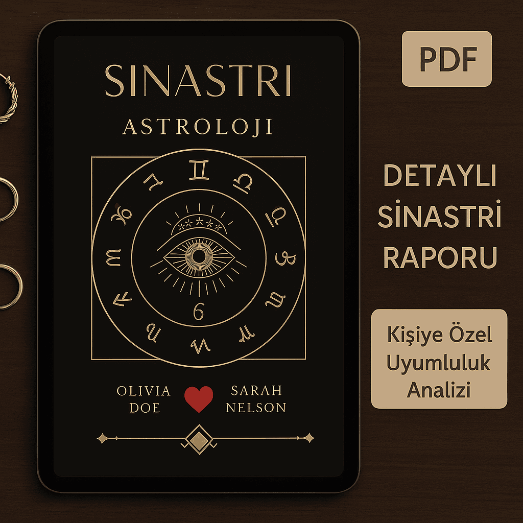 İlişki Uyumu (Sinastri) Raporu – 50+ Sayfa Kişisel Astroloji PDF Astro Kitap